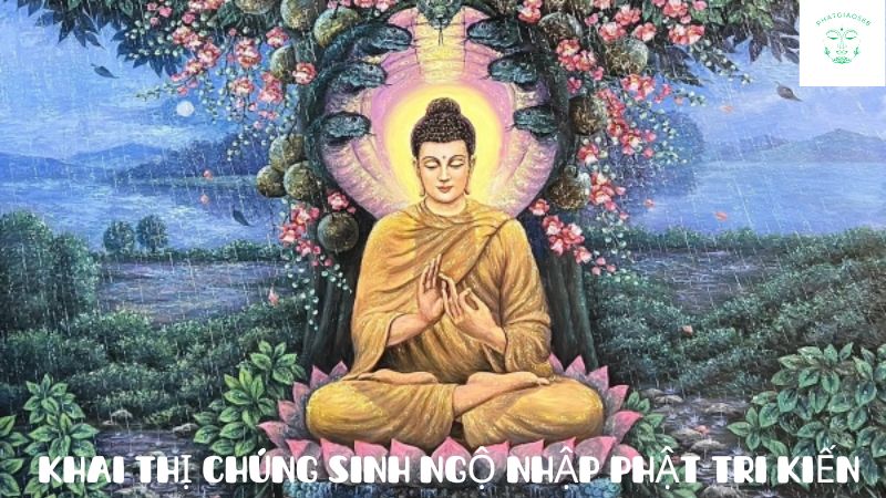 khai thị chúng sinh ngộ nhập phật tri kiến