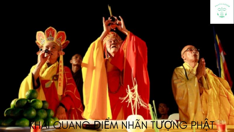 khai quang điểm nhãn tượng phật