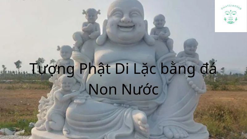 tượng phật di lặc bằng đá non nước