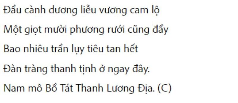 Dung nhan Phật tốt lạ lùng