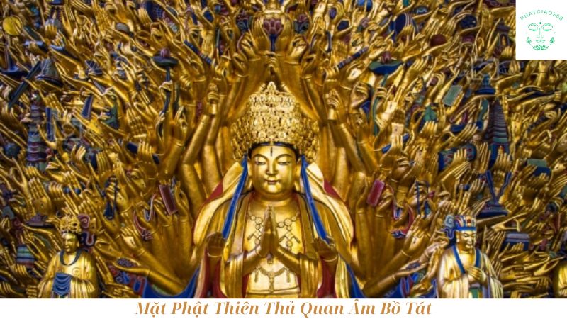 Mặt Phật Thiên Thủ Quan Âm Bồ Tát