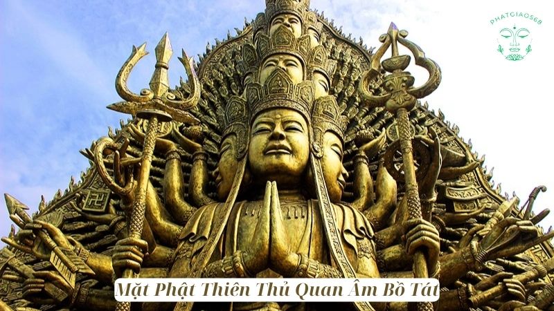 Mặt Phật Thiên Thủ Quan Âm Bồ Tát