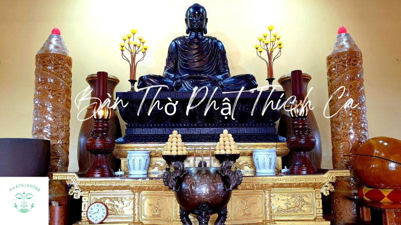 bàn thờ phật thích ca